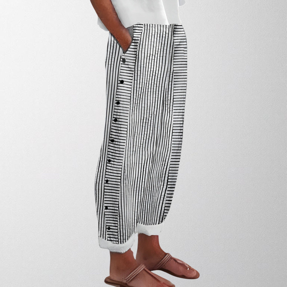 Olivia - Lightweight linen trousers