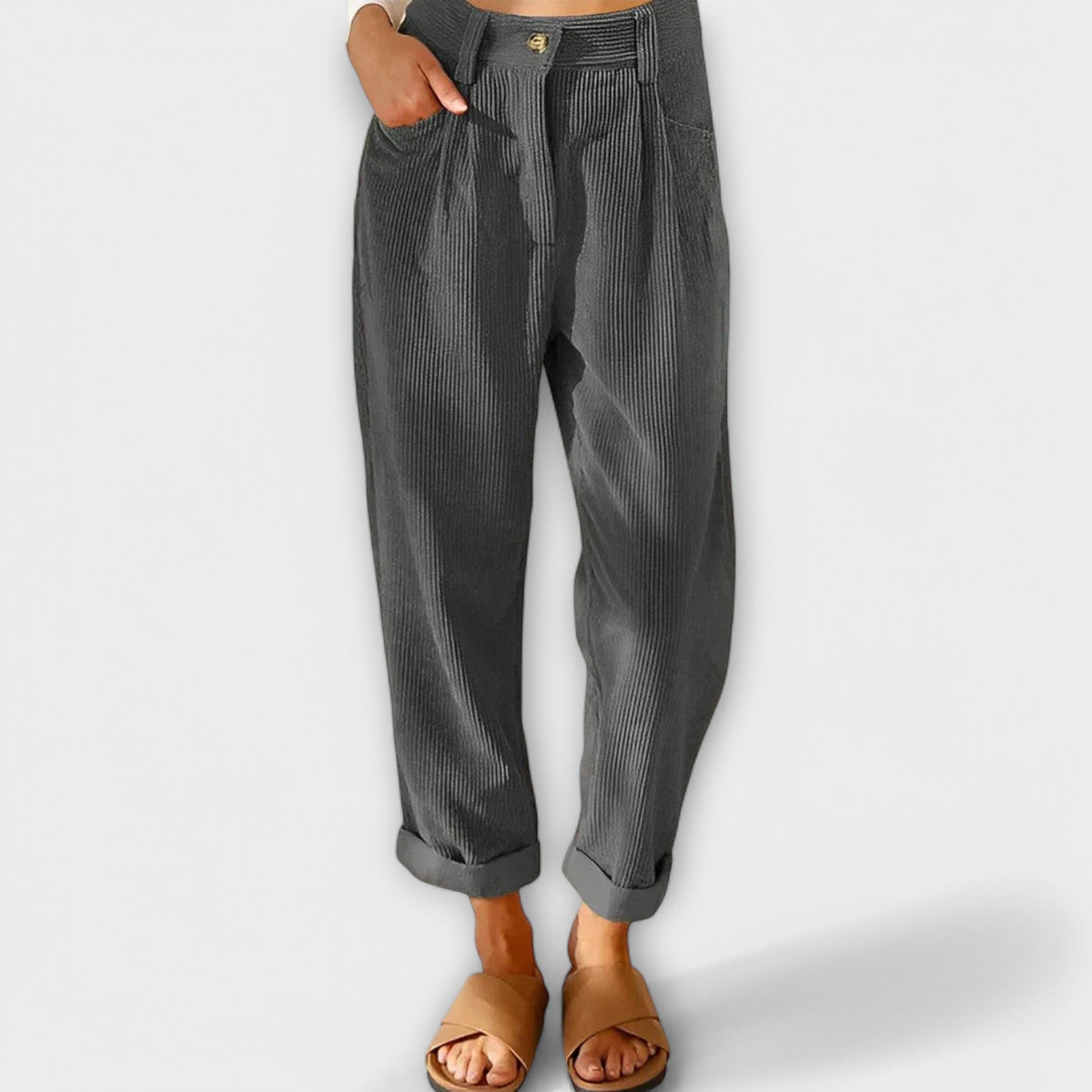 Jana - Modern Corduroy Trousers