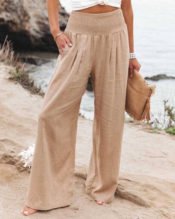 Aileen™ | Wide Beach Trousers