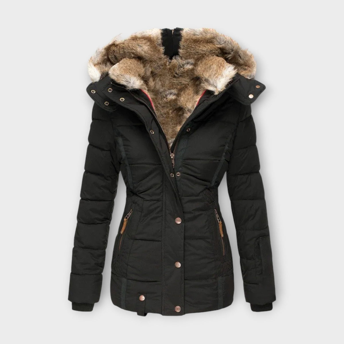 Emine – Cosy Faux Fur-Lined Jacket