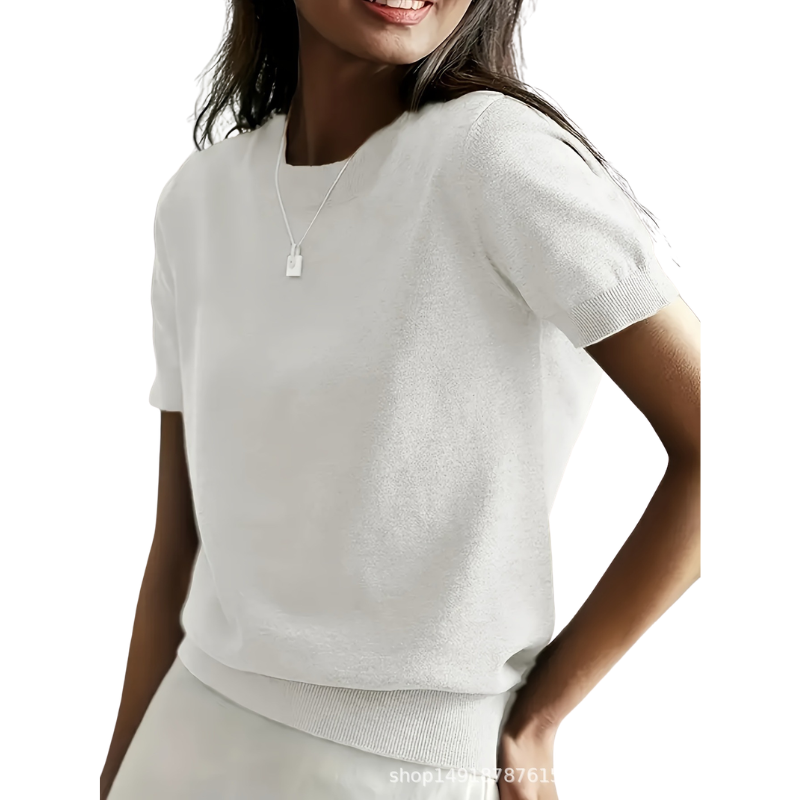 JENNY™ - Classic Round Neck Casual Top